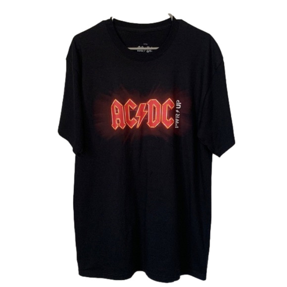 ACDC Band Tee Power Up Official Album Black Shirt size large - Picture 1 of 5